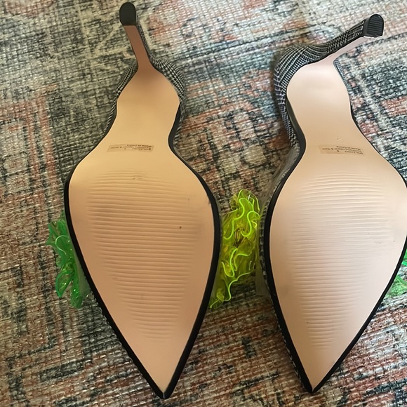 🌸 🌺 LEMON DROP Houndstooth Heel - Picture 5 of 6